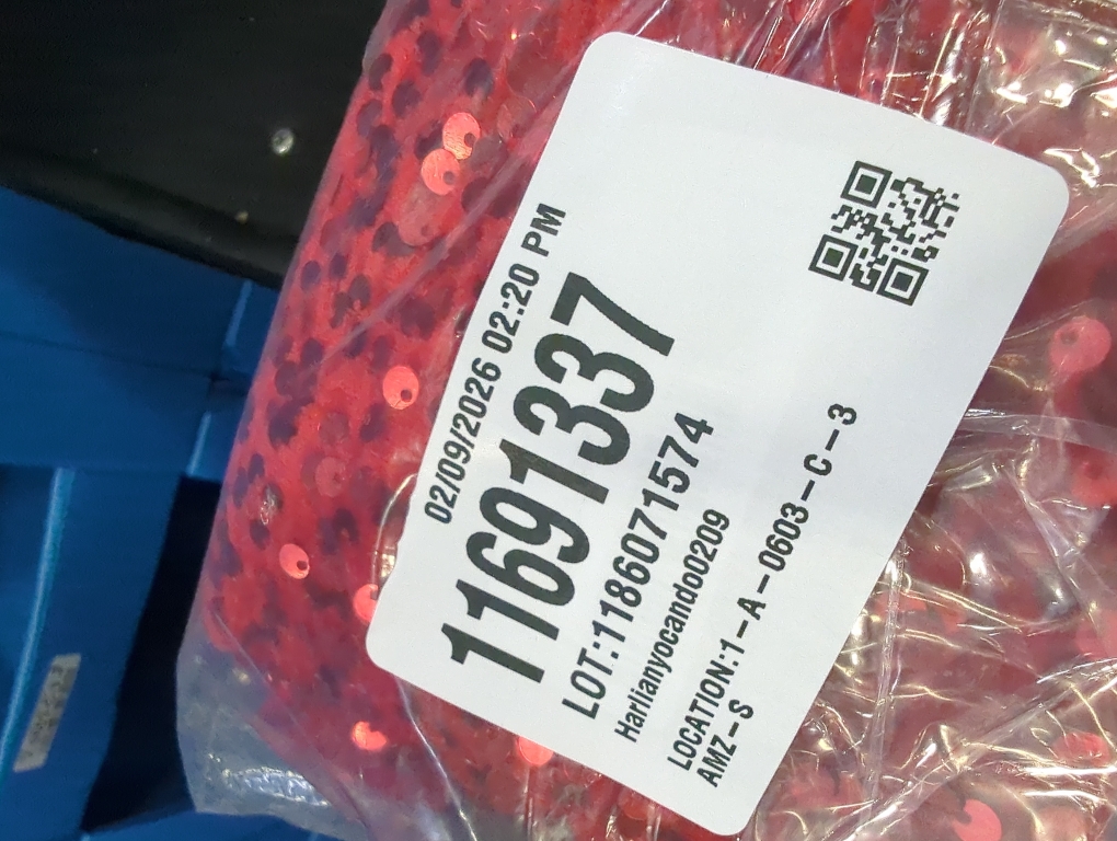 Mr. Pen- Christmas Tree Skirt, 48 inch, Red Sequin Tree Skirt