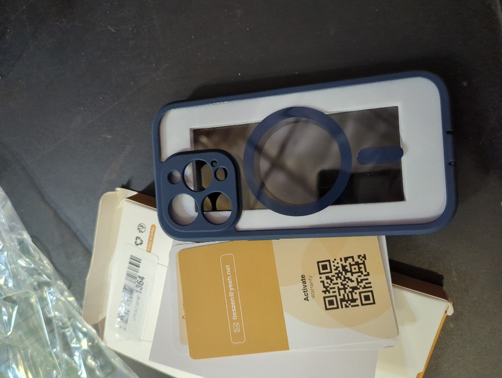 TOCOL Magnetic for iPhone 15 Pro Max Case, Upgraded Full Camera Protection, Compatible with Magsafe, Drop Protection, Translucent Matte Back Bumper Phone Cover 6.7-Inch(Dark Blue)