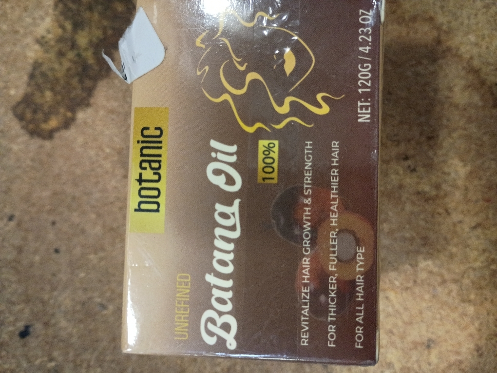 Batana Oil for Hair Growth, Botana Oil Hair Growth, 100% Pure Honduras from Honduras, Raw Batana Paste Hair Mask, Prevents Hair Loss, Enhances Thickness (1pcs)