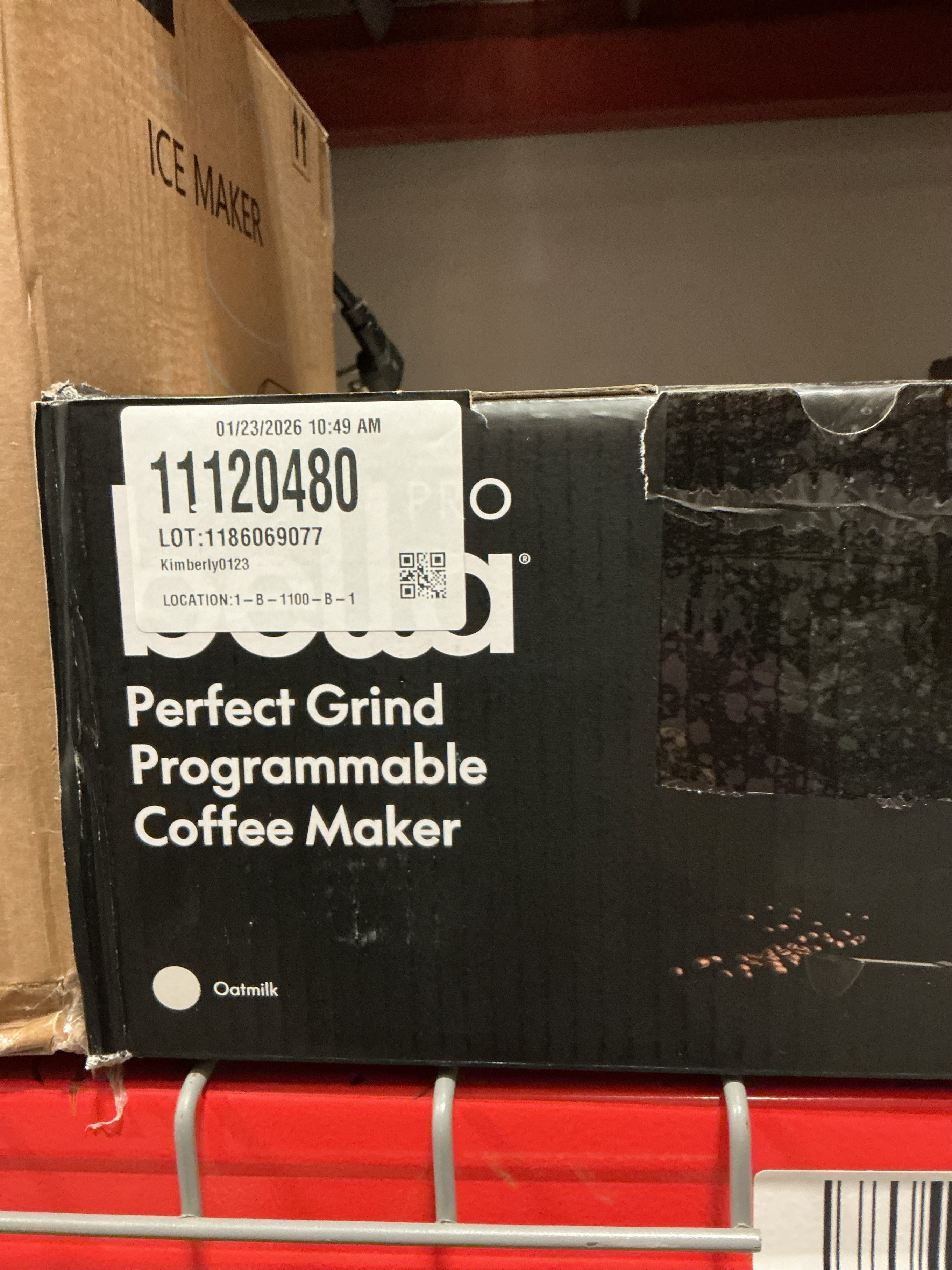 Bella PRO - Perfect Grind Programmable Single-Serve Coffee Maker with Integrated Burr Grinder - Oatmilk