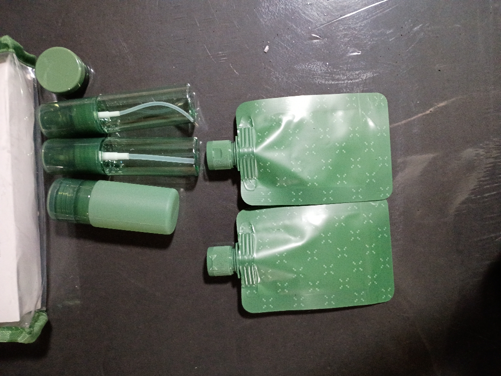8pc Complete Travel Toiletry Set Dark Ivy - Open Story™ (2 )