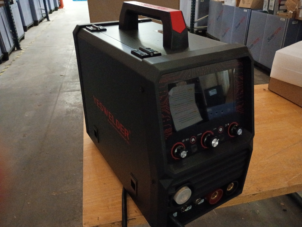 YESWELDER Firstess SP200 MIG Welder, MIG/Pulsed MIG/Flux Core/Spot Welding/Lift TIG/Stick/Spool Gun Compatible | clear LCD screen, 110V/220V dual voltage, aluminum weldable easy setup, auto repair, DIY jobs, metalworking‼️missing pieces‼️
