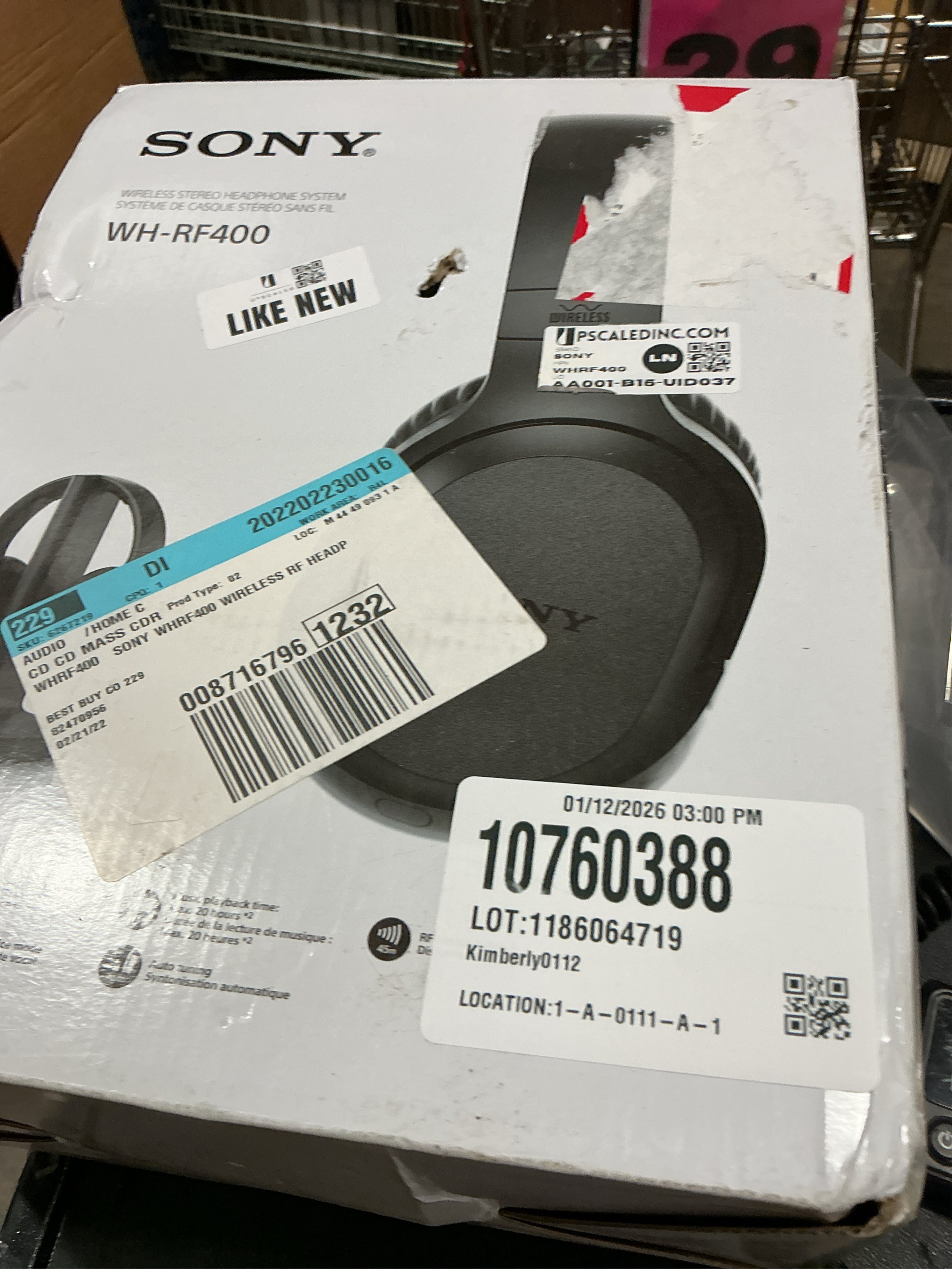 Sony Home theater Over The Ear Wireless Noise Canceling Headphones