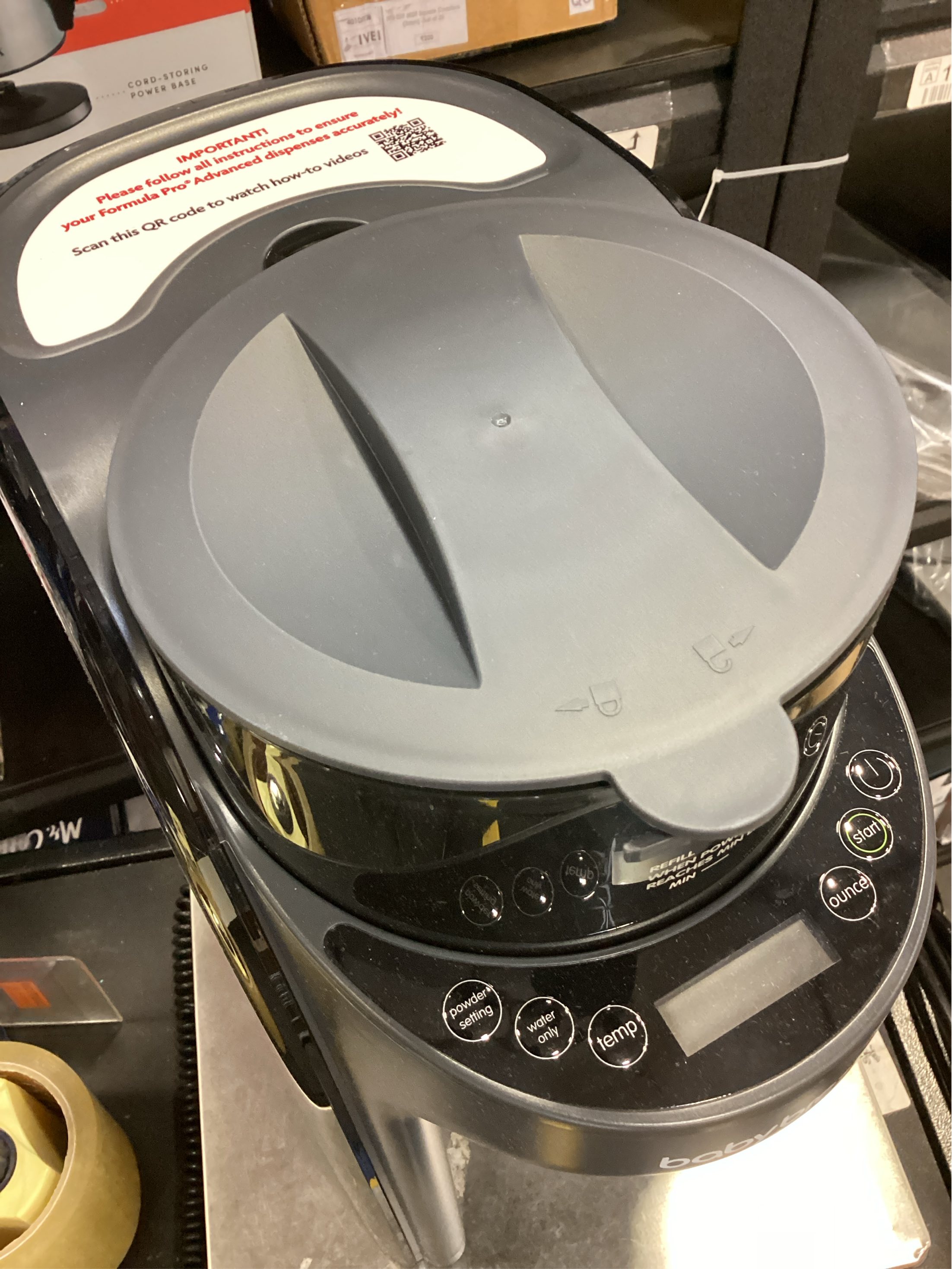 Baby Brezza Formula Pro Advanced Formula Dispenser - Charcoal