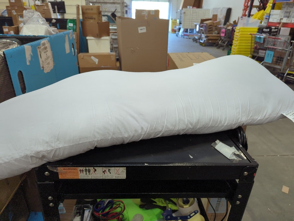 Utopia Bedding Full Body Pillow for Adults (White, 20 x 54 Inch), Long Pillow Insert for Sleeping, Ideal for Side Sleepers