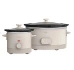 Bella Slow Cooker Set - Heavy Duty Duo, Includes Two Cookers