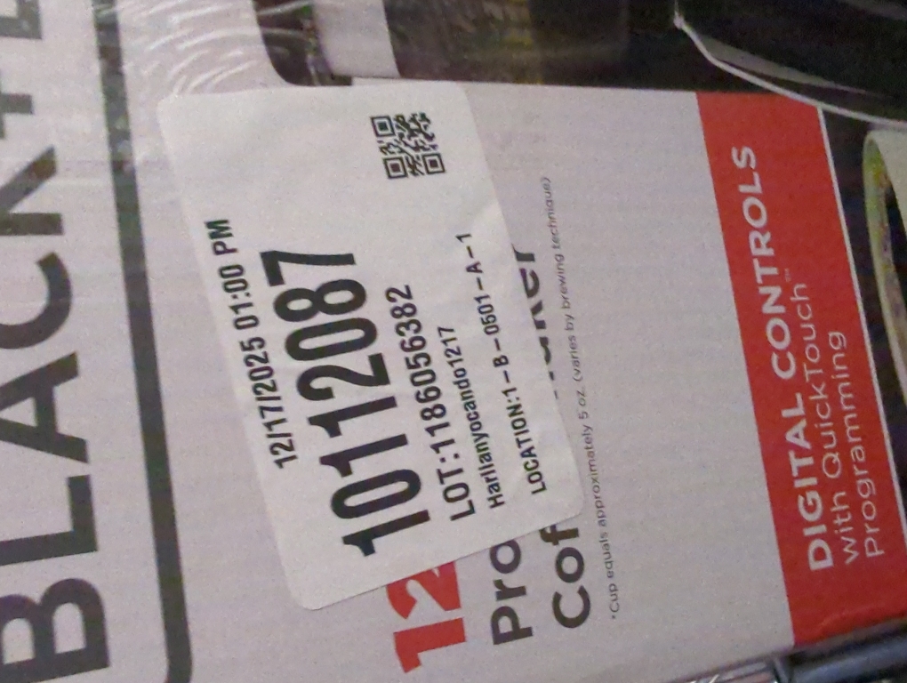 BLACK DECKER 12-Cup Digital Coffee Maker, CM1160B, Programmable, Washable Basket Filter, Sneak-A-Cup, Auto Brew, Water Window, Keep Hot Plate, Black