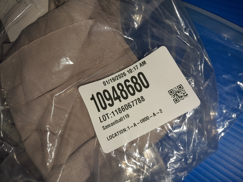 Give King women's lightweight summer crop top in beige size small