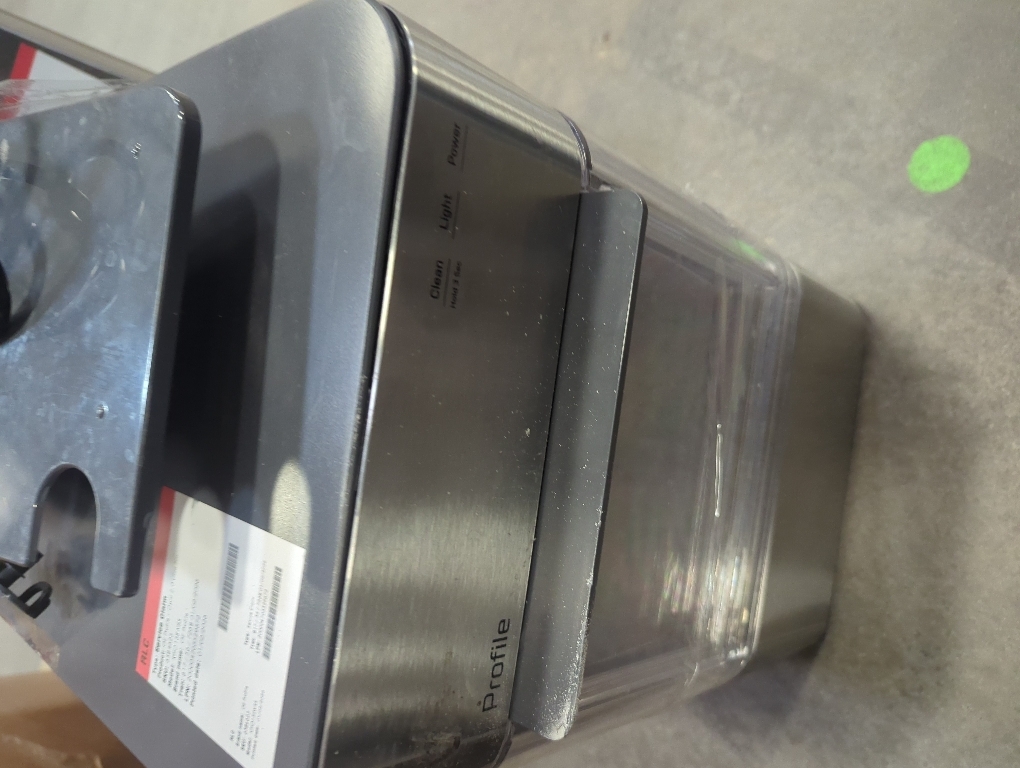 GE Profile Opal 2.0 Ultra Nugget Ice Maker with Side Tank and Scale Inhibiting Filter, Scoop Included, 38 lbs in 24 Hours, Pellet Ice Machine with WiFi & Smart Connected, Stainless Steel