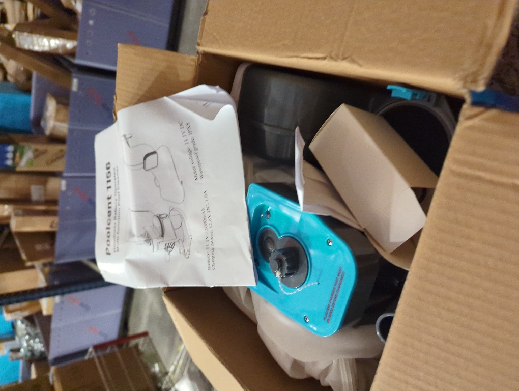 Pool Vacuum with Dual Filter Bags Bundle, PoolCent Heavy-Duty Cordless Leaf Eater with 50 Microns Premium Mesh Bag