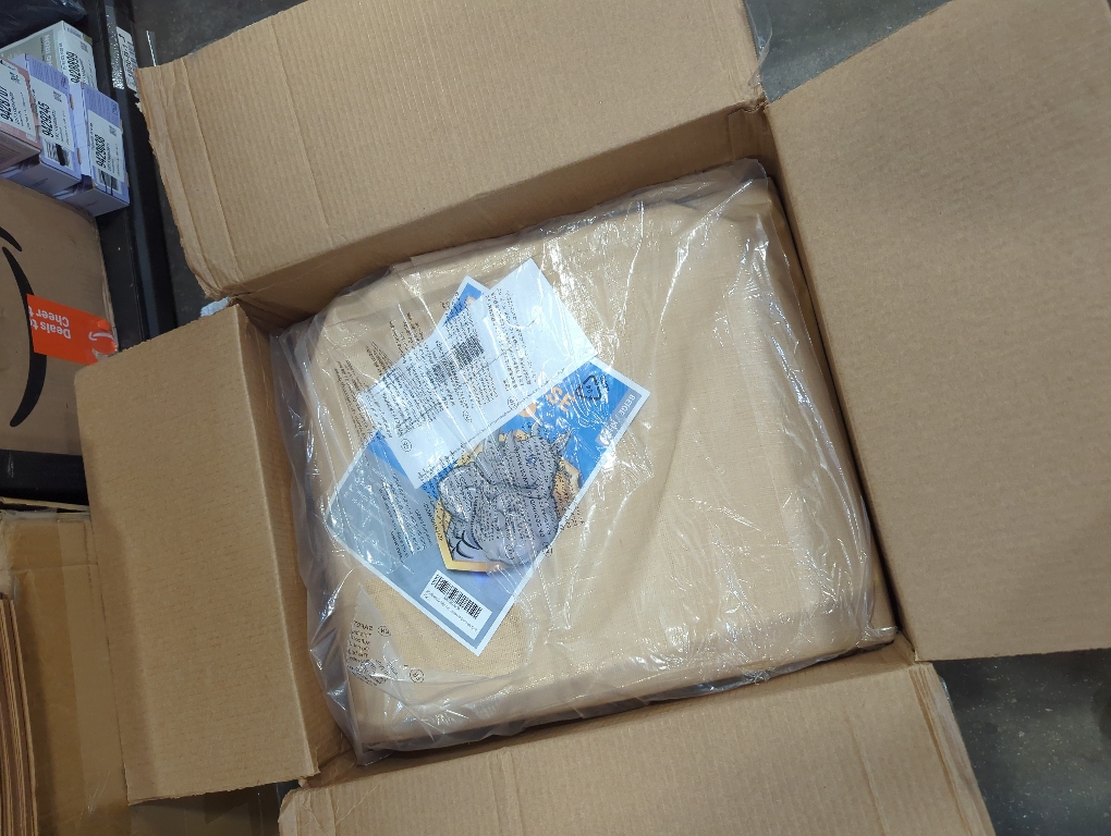 GUARD SHIELD Beige Tarp Heavy Duty Waterproof 20x30 Feet Outdoor Poly Tarps Cover Thick UV Resistant Canopy Tarpaulin with Grommets 10mil