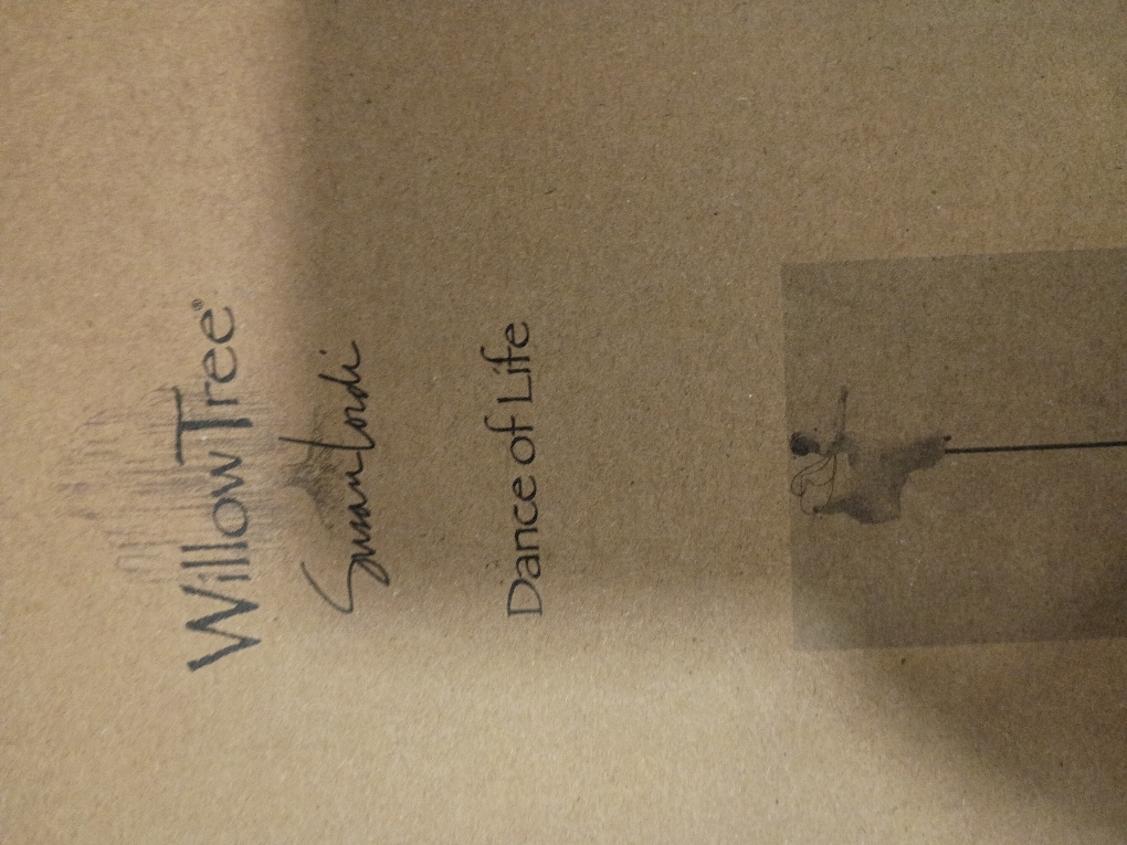 Willow Tree Dance of Life Angel, Dancing Twirling The Magical Miracle of Life, Elevated Angel Carved with Symbols of Nature & Renewal, Sculpted Hand-Painted Figure for Classic Nativity Collection