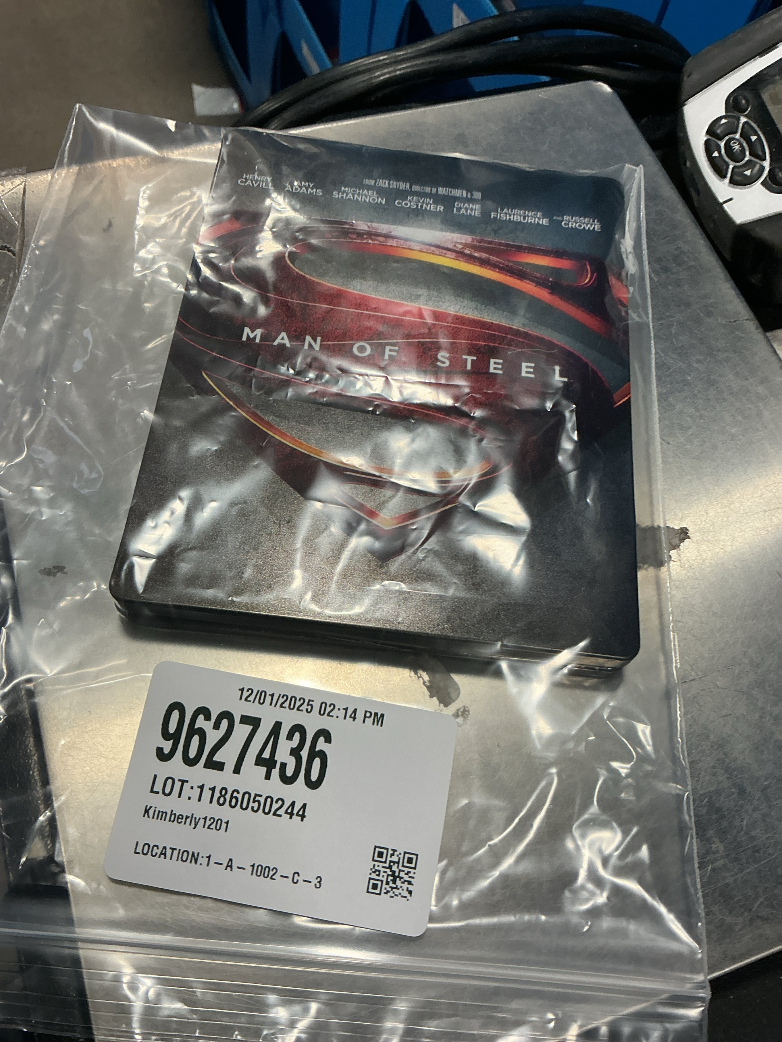 [Amazon.co.jp Limited] Man of Steel Blu-ray Steel Book specification (full amount-limited) [Blu-ray]