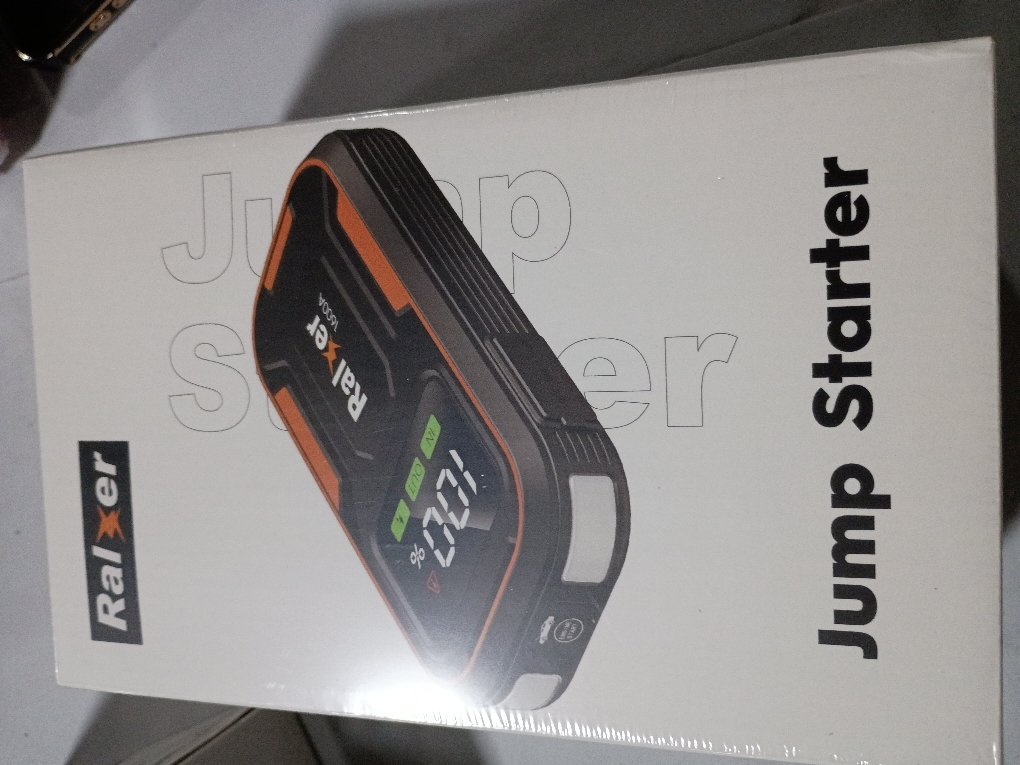 Brand: RALXER4.34.3 out of 5 stars(99)1600A Peak 15200mAh Portable Car Jump Starter, Jump Starter Battery Pack (Up to 7.5L Gas or 6.0L Diesel Engine), 12V Battery Jump Starter with Type C-C PD60W (Input/Output) and LED Display