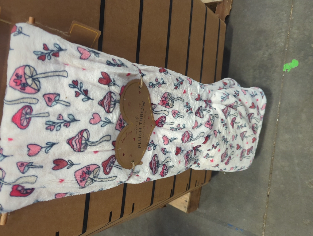 Mushrooms Valentines Day Soft Throw Blanket 50x70 Blanket for Couch Bed Sofa Travelling Camping for Kids Adults