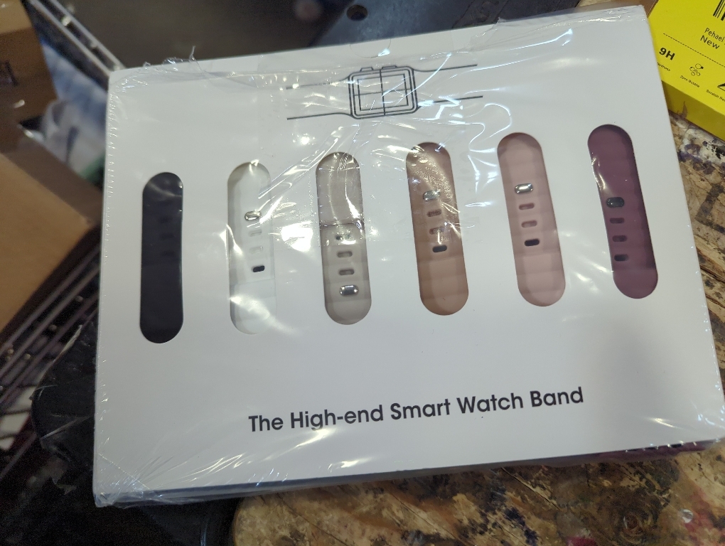 6 Pack Bands for Fitbit Versa 2 Smart Watch - Classic Soft Sport Replacement Wristbands for Women & Men