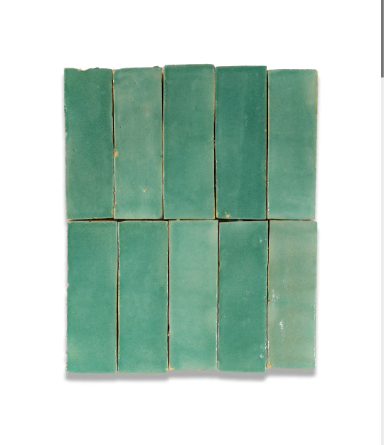 Aloe Vera Zellige Tile - 2x6 Bejmat Bundle