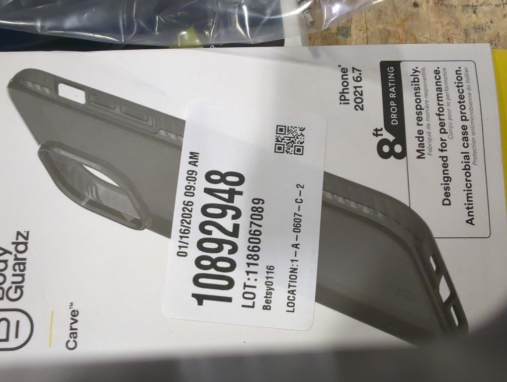 BodyGuardz Carve Series Case for iPhone 13 Pro Max - Smoke