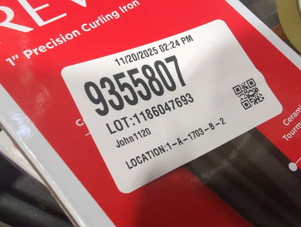 Color Black and purple Revlon Easy Heat Precision Hair Curling Iron - 1