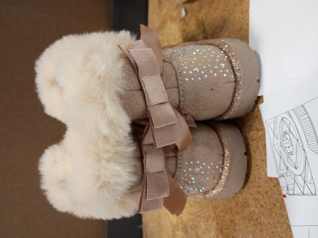 FANTURE Toddler Snow Boots for Girls Boys Winter Warm Fur Lined Kids Non Slip Outdoor Shoes (Toddler/Little Kid)