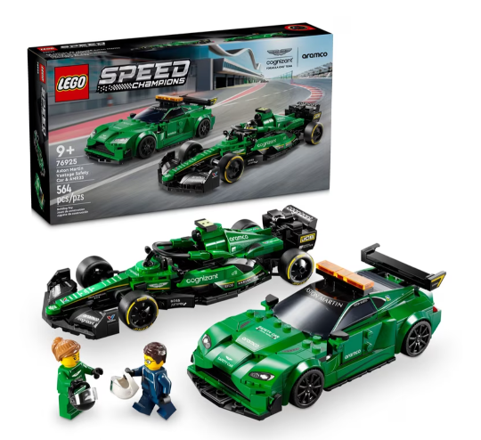 LEGO Speed Champions Aston Martin Safety Car & AMR23 Building Toys