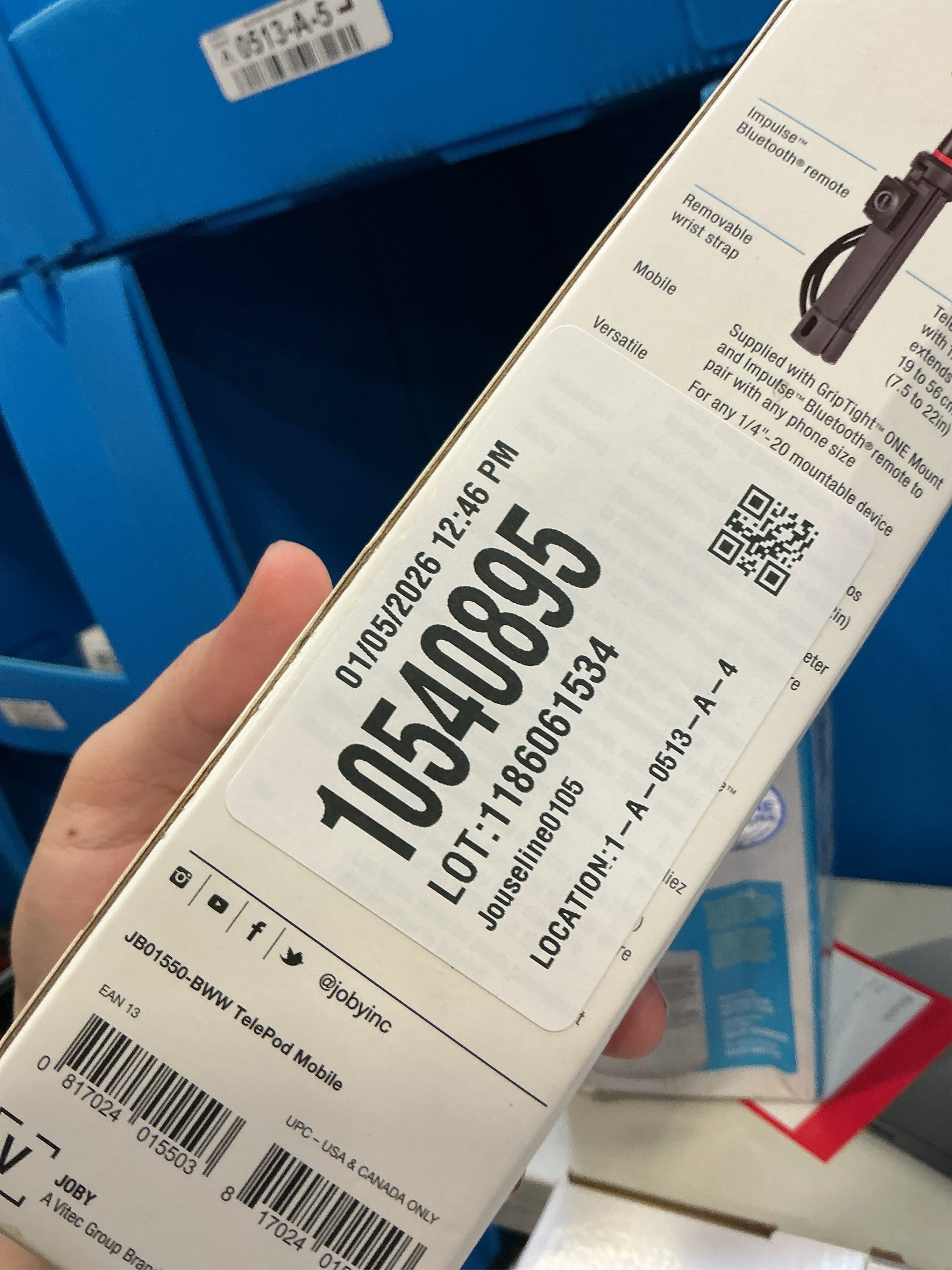 JOBY - TelePod Mobile Vlogging Tripod