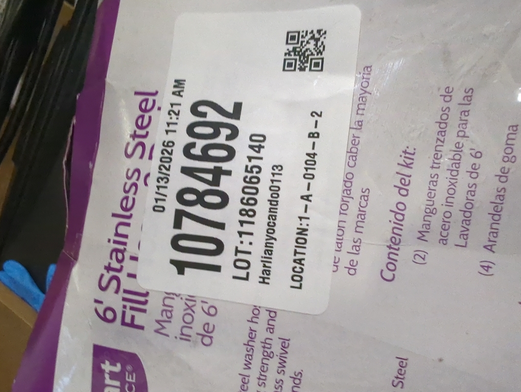 6 ft. Stainless Steel Fill Hose (2-Pack)