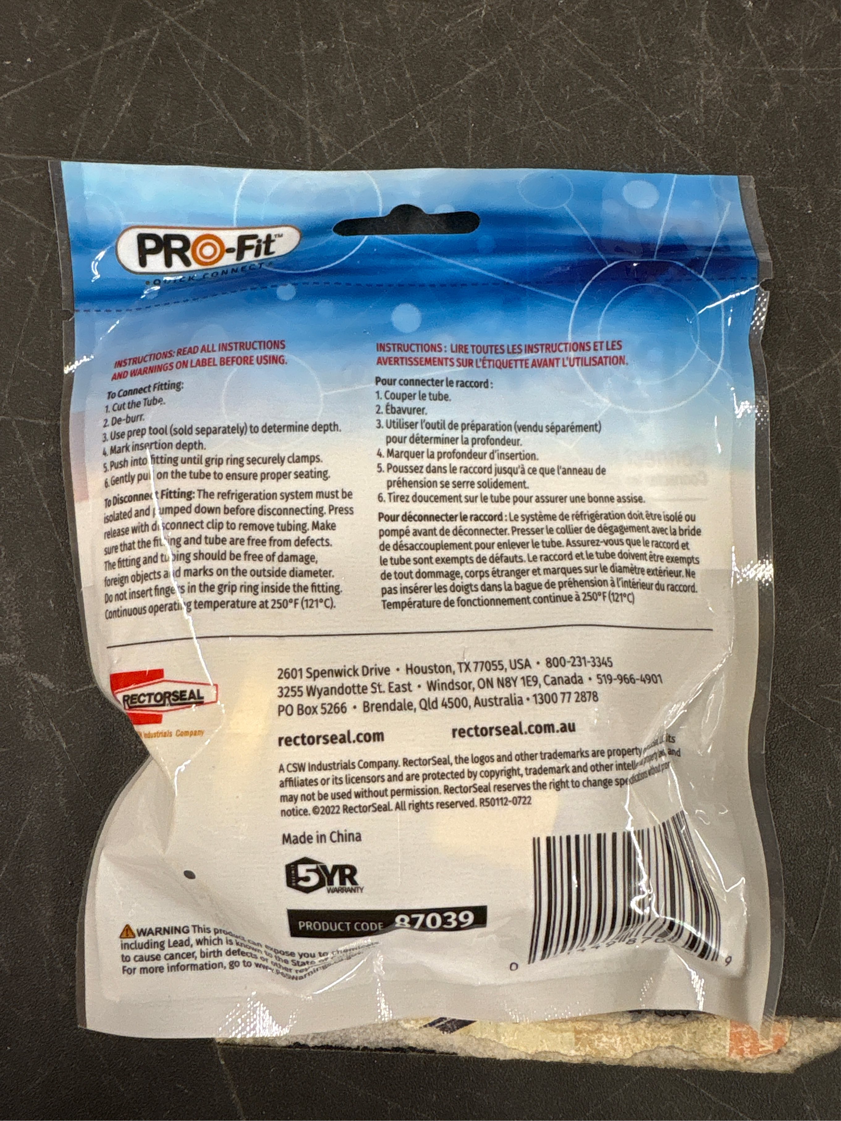Rectorseal Pro-Fit 5 / 8 In. Q