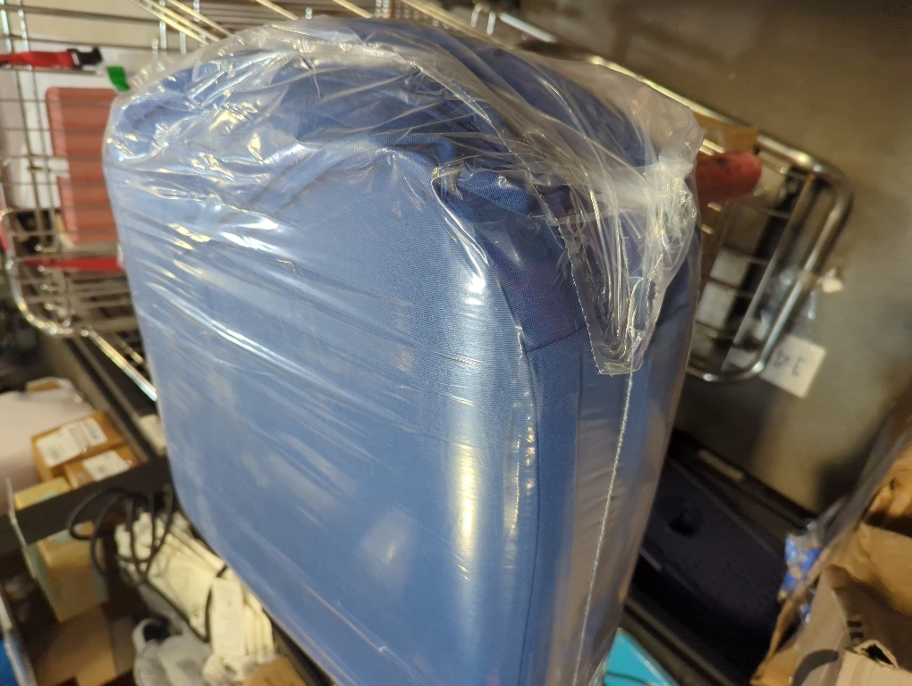 Topotdor Outdoor Chair Cushions for Patio Furniture, Waterproof Patio Chair Cushions Set of 2, Indoor/Outdoor Round Corner Chair Seat Cushion with Ties, 18x18x3, Blue