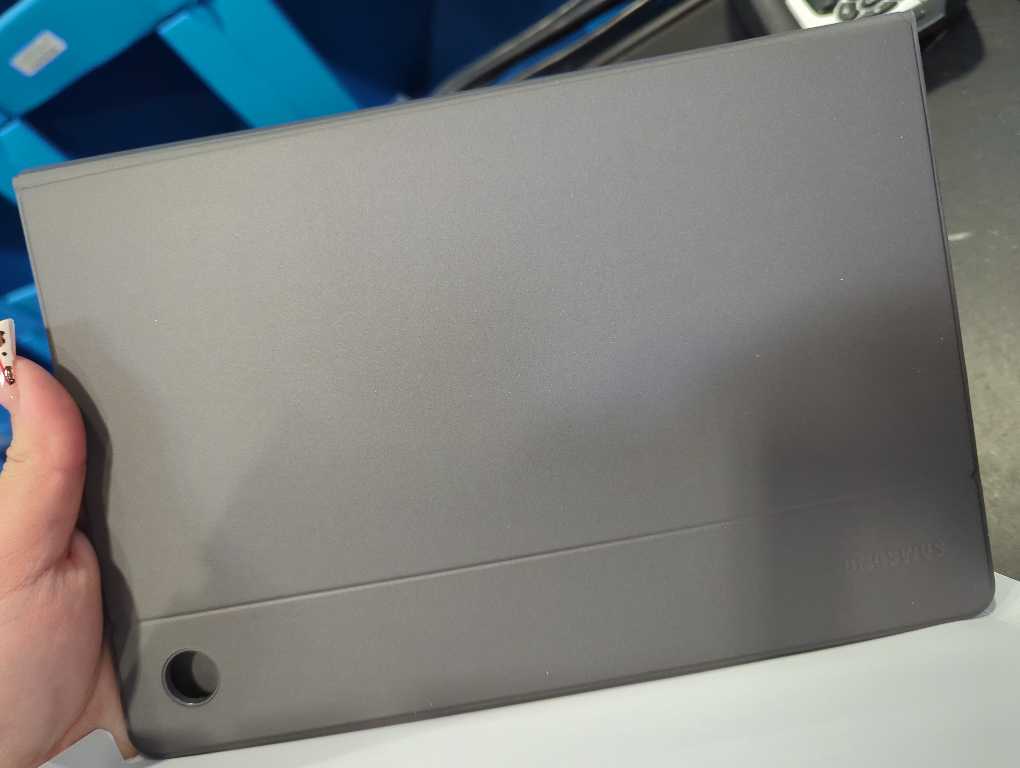 SAMSUNG Galaxy Tab A8 Book Cover, Protective Tablet Case w/ 2 Viewing Angles, Magnetic Design, S Pen Holder, Slim, Lightweight, US Version, Dark Gray