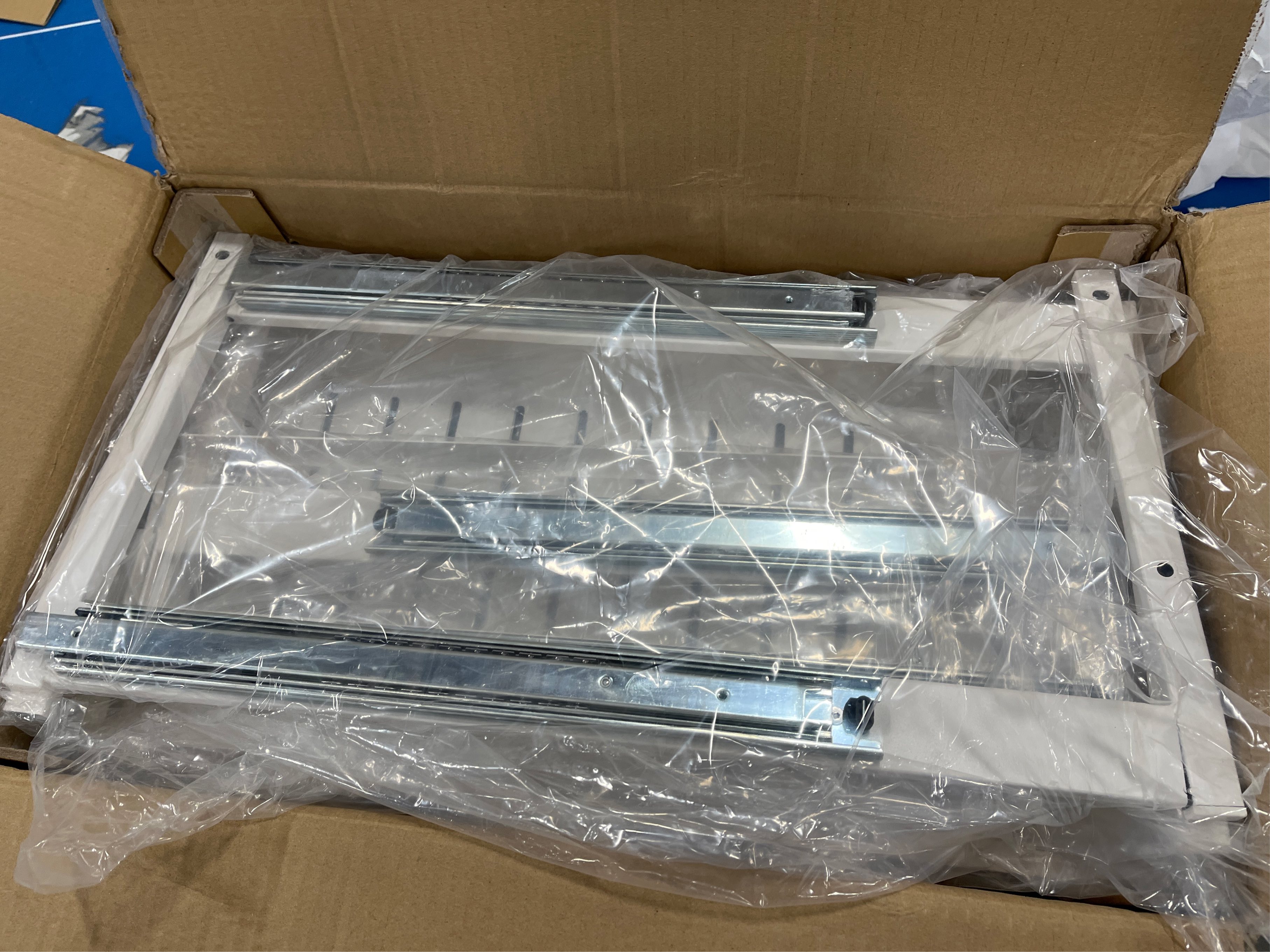 2 Tier Pull Out Cabinet Organizer, 21 Depth Cabinet Pull Out Shelves, Expandable 14”-20” W, Heavy-Duty Cabinet Drawers Slide Out for Kitchen Pots, Pans & Pantry Storage