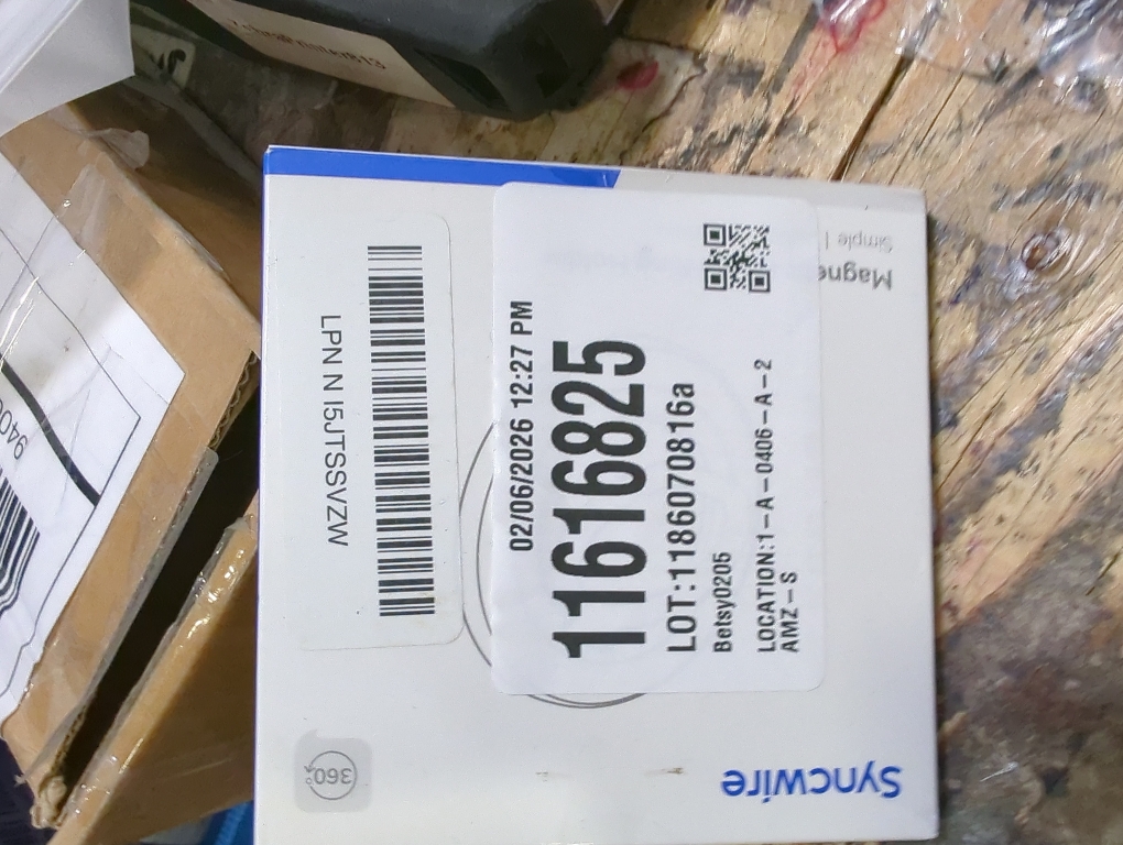 SYNCWIRE Magnetic Phone Ring Holder for MagSafe, 360° Rotation Cell Phone Grip Stand Finger Ring Kickstand Two-Sided Magnet Compatible with iPhone 17 Pro Max 16 15 14 13 12 MagSafe Accessories