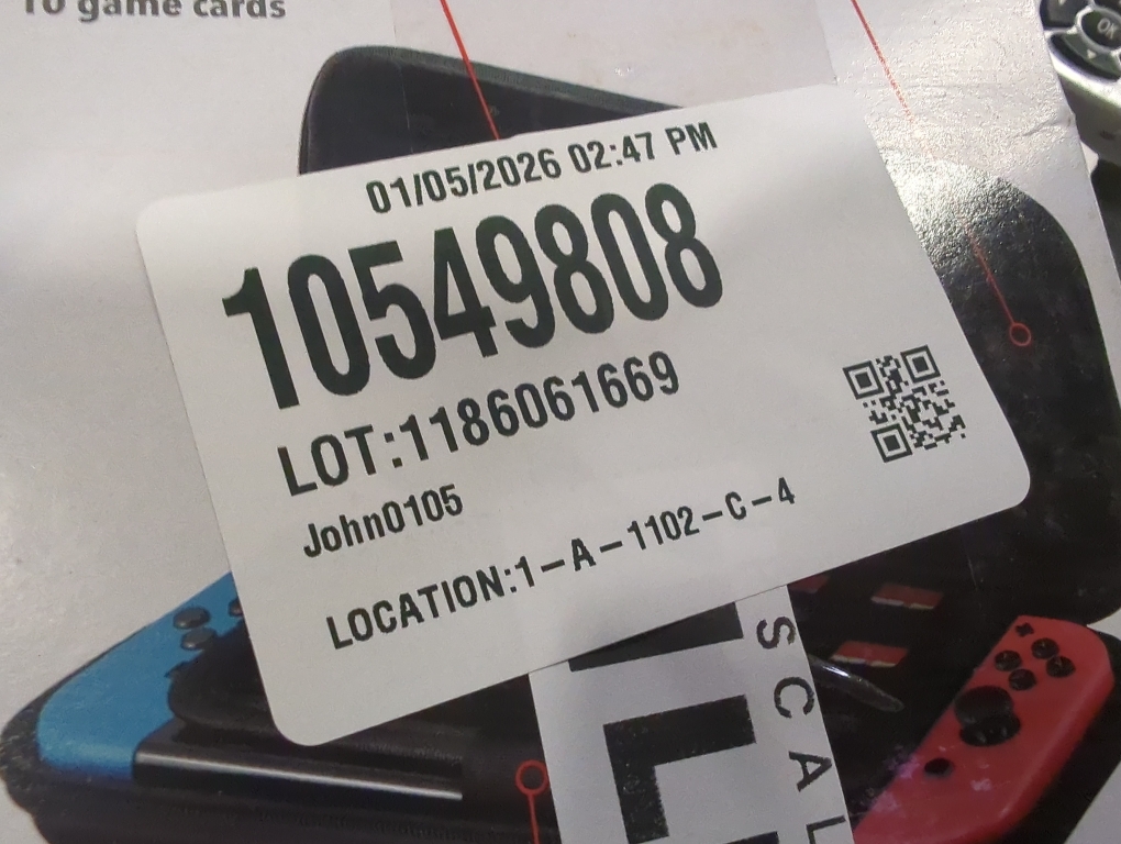 Rocketfish - Go Travel Case for Nintendo Switch - Black