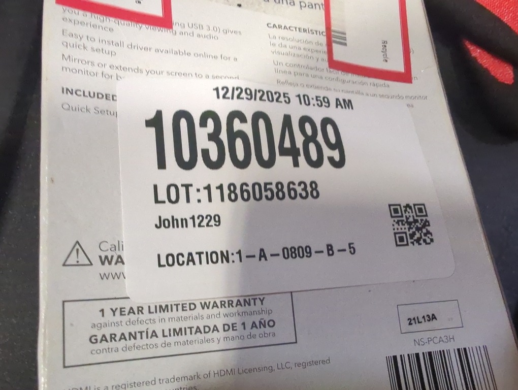 Insignia USB to HDMI Adapter - Model: NS-PCA3H