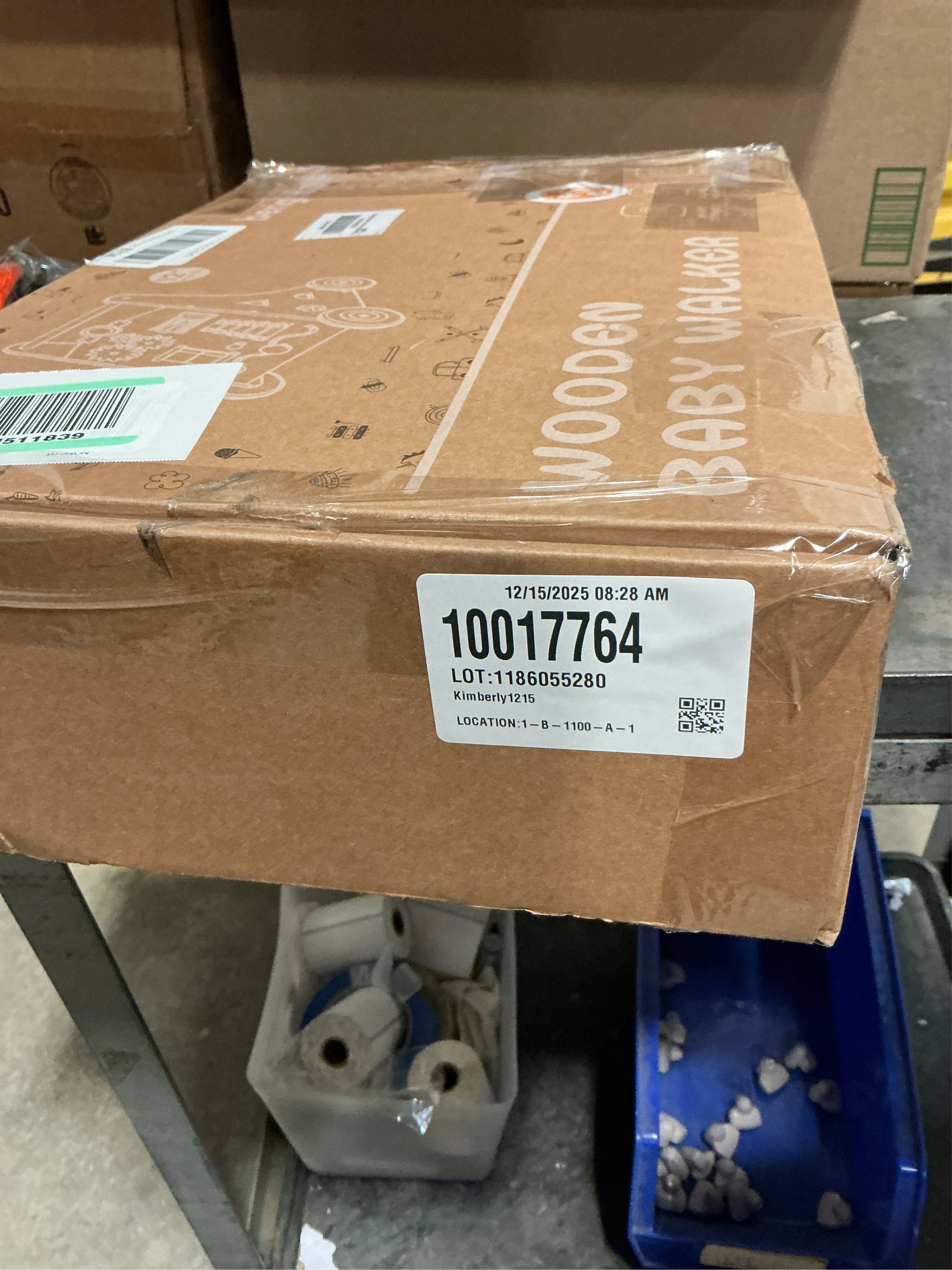 Beright Wooden Baby Walker Push and Pull Learning Activity Walker Kids’ Activity Toy Multiple Activities Center Develops Motor Skills & Stimulates Creativity(Green)