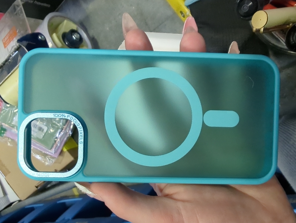 BENTOBEN Magnetic for iPhone 13 Case & iPhone 14 Case [Compatible with Magsafe] Translucent Matte Phone Case iPhone 13/14 Slim Shockproof Women Men Protective Cover for iPhone 13/14 6.1, Lake Blue