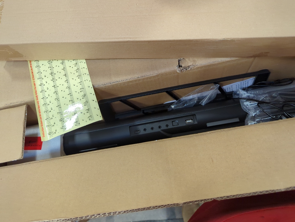 88 Key Digital Piano, Semi Weighted Electronic Keyboard Piano with Music Stand, Power Supply, Sustain Pedal, Bluetooth, Carrying Case, Headphones, USB-MIDI Compatibility, for Beginner Professional