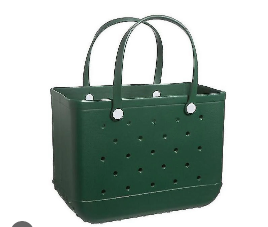 Coisini Green XL Rubber Tote Bag