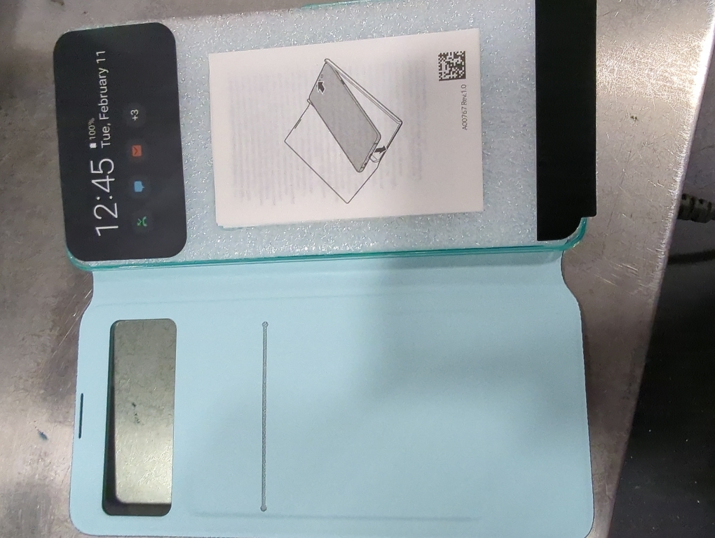 Samsung Galaxy A51 5G S-View Wallet Case  Black