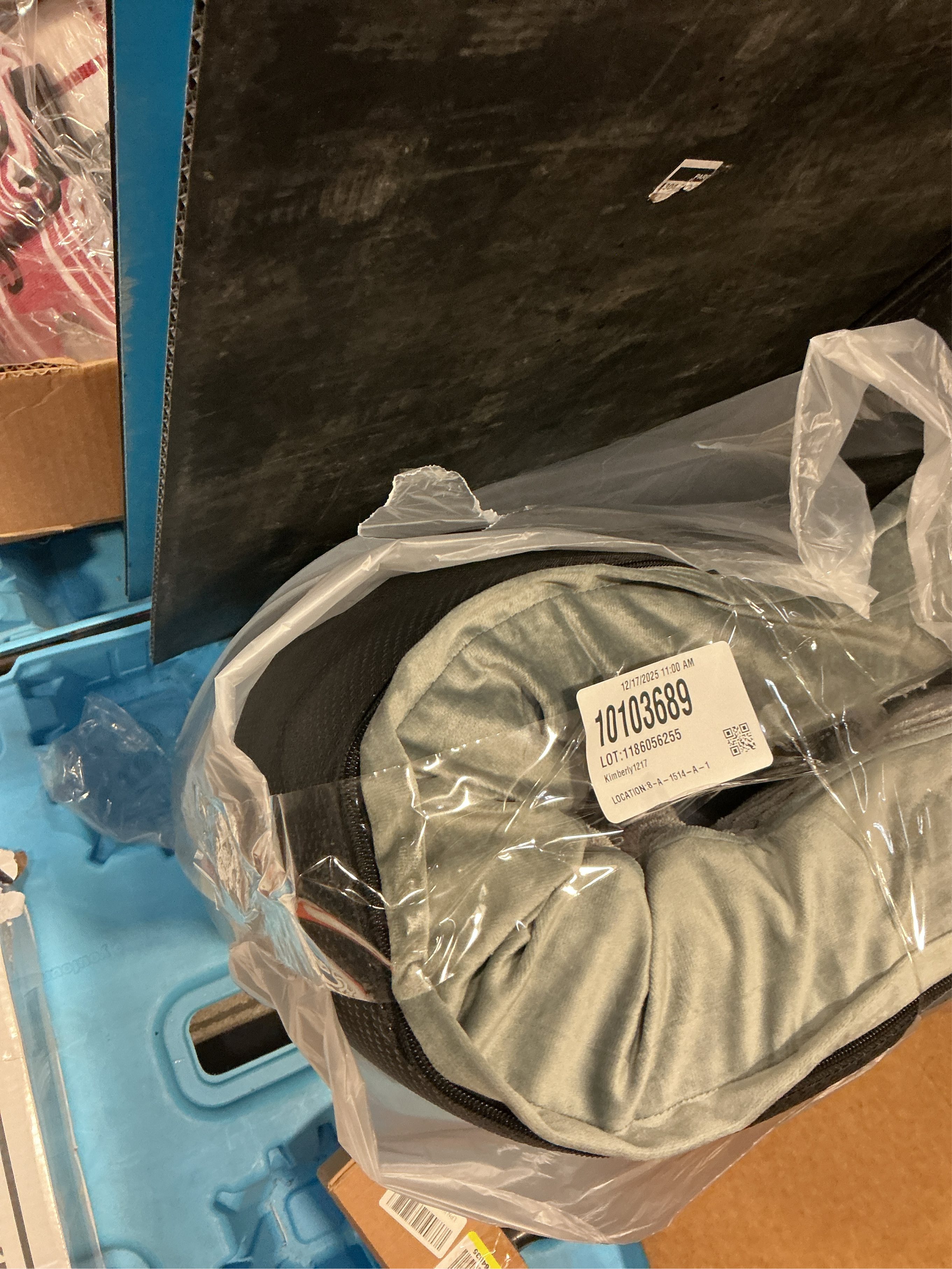 OhGeni Orthopedic Waterproof & Machine Washable Dog Bed for Small Pets, Suitable for Crates, Cat Mat with 25D Egg Crate Foam, Non-Slip Bottom & Removable Cover, 24 Inches(Gray)