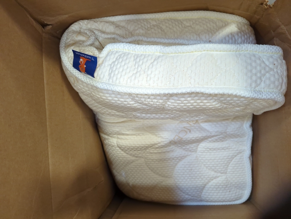 Crib Mattress - Dual Sided with Firm Support and Comfort Foam- Breathable, Quiet and Odorless, Fits Most Mini Cribs (Does Not Fit Playard or Standard Crib)