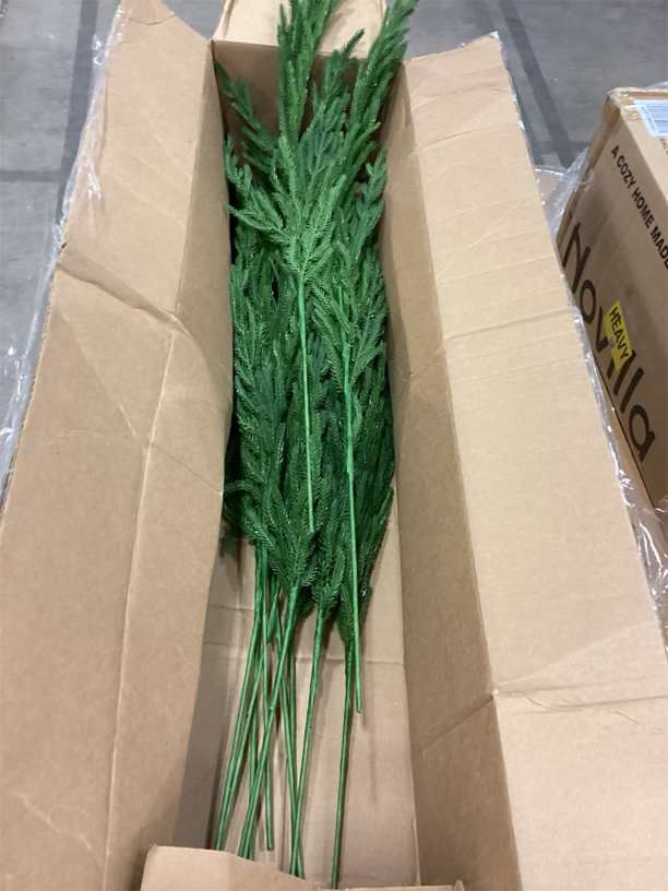 Darby Creek Trading Real Touch Green Norfolk Pine Branch Christmas Spray - 38