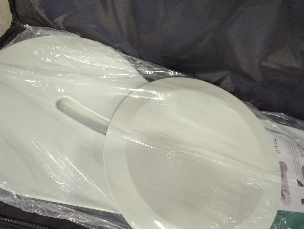 Mobility Transfer Board with Sliding Disk, FSA Eligible, Patient Transfer System for Wheelchair Users, No-Lift Design