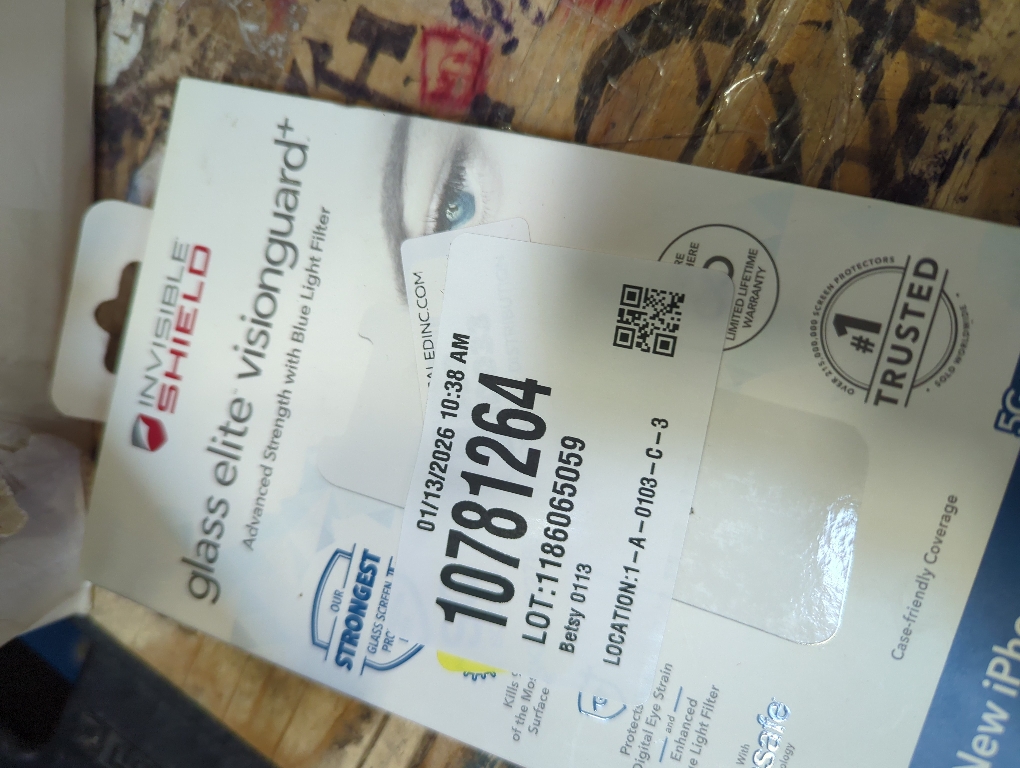 ZAGG - InvisibleShield® Glass Elite VisionGuard  Blue Light Filtering Screen Protector for Apple iPhone 12 Mini