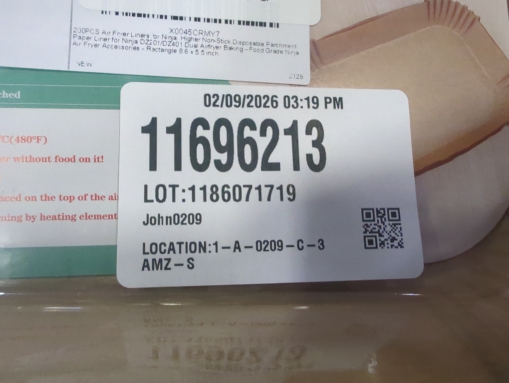 200PCS Air Fryer Liners for Ninja: Higher Non-Stick Disposable Parchment Paper Liner for Ninja DZ201/DZ401 Dual Airfryer Baking - Food Grade Ninja Air fryer Accessories (Rectangle - 8.6 x 5.5 inch)