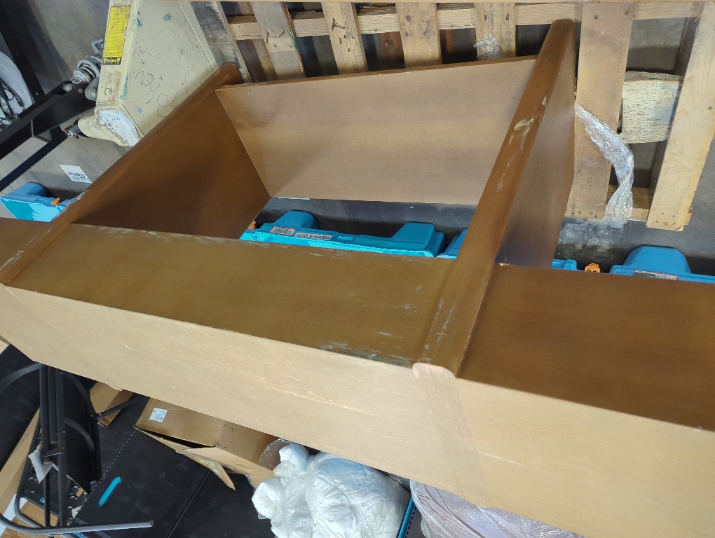 Mitchell Gold   Bob Williams Entryway Table Single Drawer with Bottom Shelf