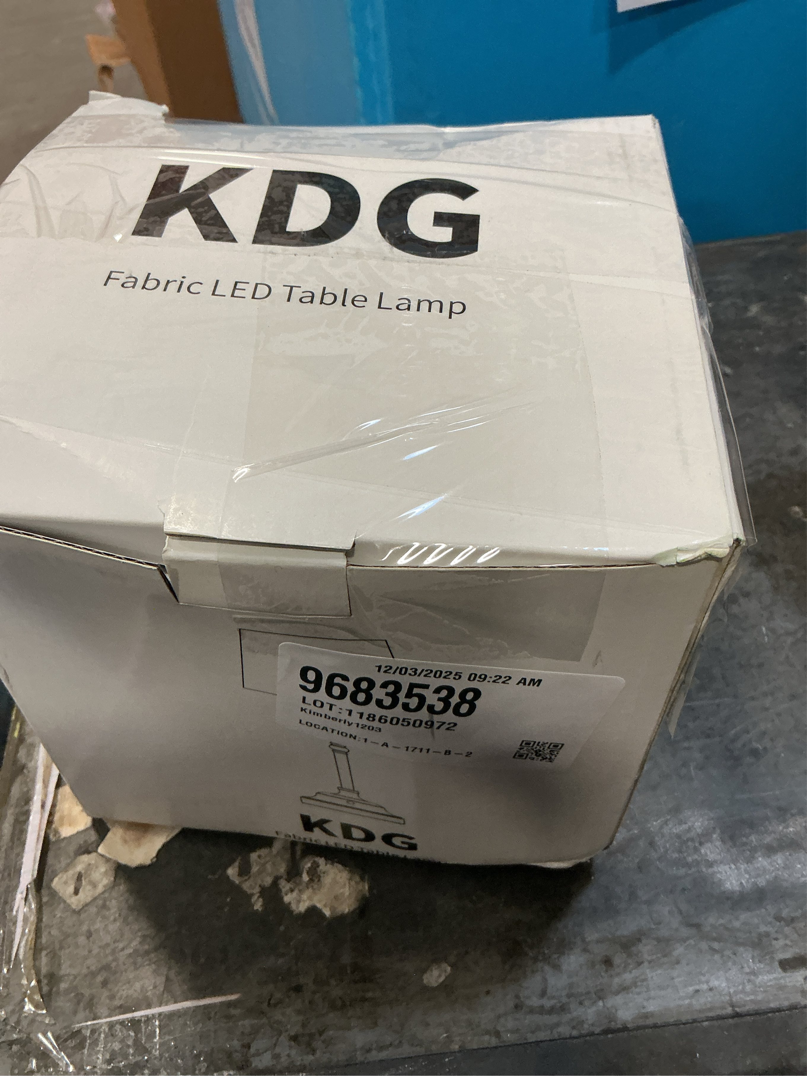 KDG Portables Cordless Table Lamp, Fabric Shade Desk Lamp, 5000mAh Rechargeable Battery Powered Lighting, Dimmable Light for Dining Room, Bedroom, Bedside, Bar, Night Light, Camping, Balcony (Bronze)