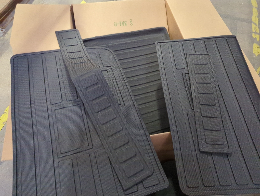 Cargo Mat Compatible with 2022-2025 2026 Chevrolet Tahoe GMC Yukon Trunk Mat Cargo Liner TPE All Weather Back Seat Cover Protector 2024 Chevy Tahoe Accessories (Trunk Mat Backrest Mats)