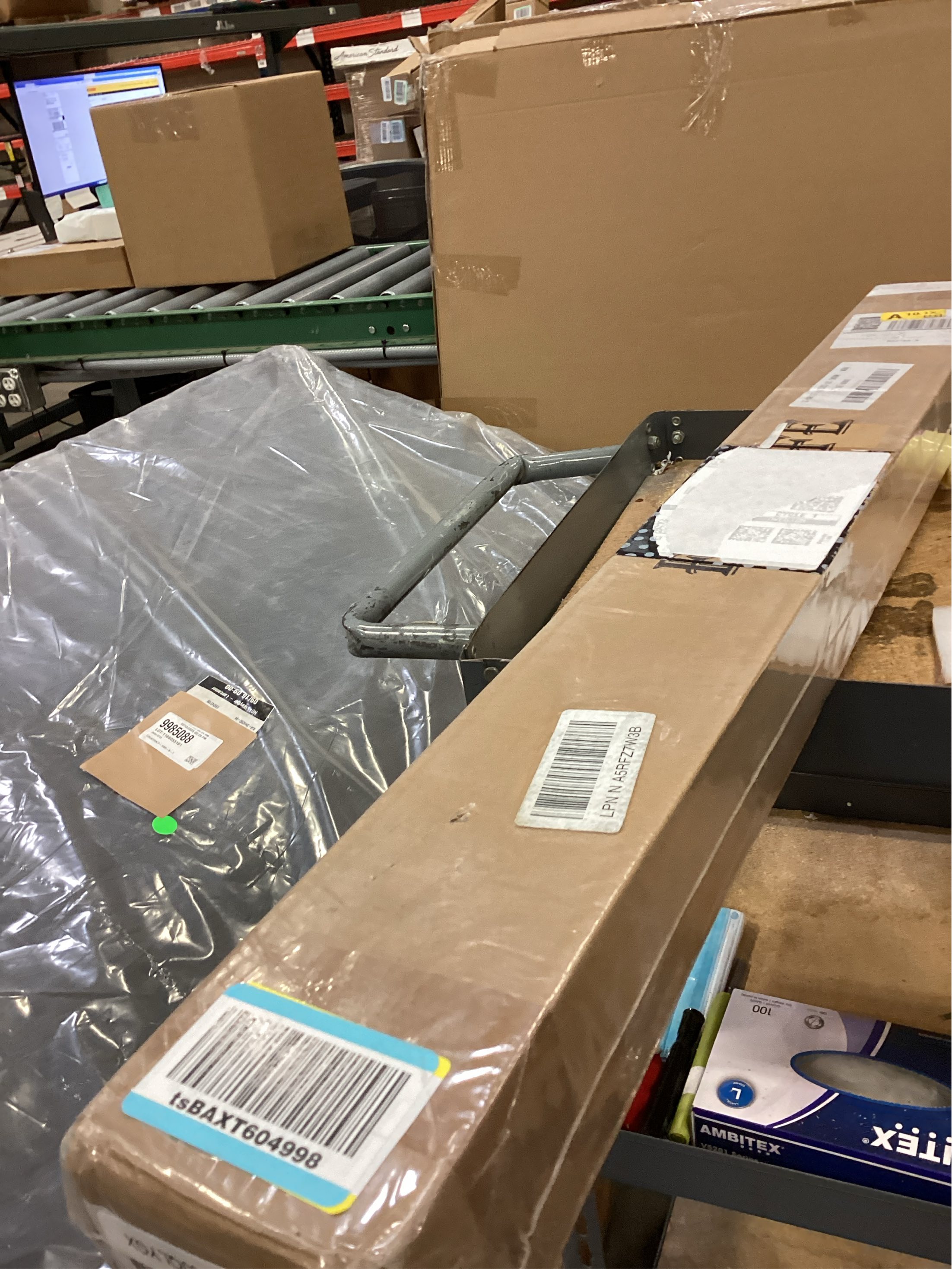 EaseLife 36 Bifold Sliding Barn Door Hardware Track Kit for 2 Closet Door,Top Mount Roller,Slide Smoothly Quietly,Easy Install,Black,Fit for Double 16 Wide Bi-Folding Door (Hardware Only)