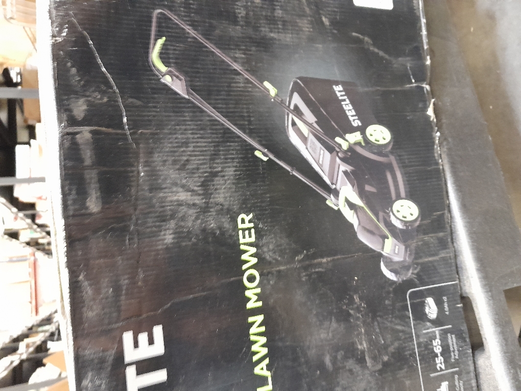 STEELITE 20V 13-Inch Cordless Electric Lawn Mower